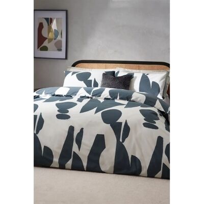 Hoem - Meta Abstract - Cotton - Blue - Duvet Cover Set Hoem - Meta Abstract - Cotton - Blue - Duvet Cover Set