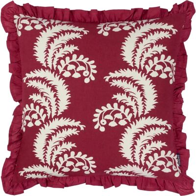 Paoletti Montrose Luxury Fringed Leaf Cushion - 50x50cm Paoletti Montrose Luxury Fringed Leaf Cushion - 50x50cm