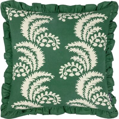 Paoletti - Montrose - Green - Cotton - Cushion Cover Paoletti - Montrose - Green - Cotton - Cushion Cover