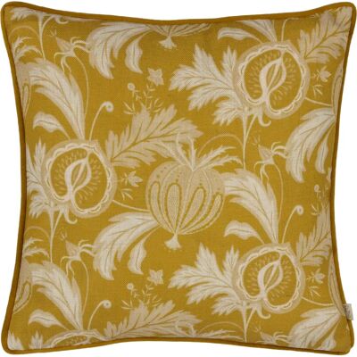 Evans Lichfield Chatsworth Heirloom - Yellow - One Size - Polylinen Cushion Evans Lichfield Chatsworth Heirloom - Yellow - One Size - Polylinen Cushion