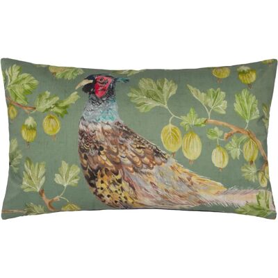 Almohadón exterior de faisán Grove Pheasant - Oliva - 30cm x 50cm - Resistente al agua Almohadón exterior de faisán Grove Pheasant - Oliva - 30cm x 50cm - Resistente al agua