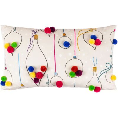 Heya Home - Festive-Valbaubles - Multicolour - 30x50cm - Cushion Heya Home - Festive-Valbaubles - Multicolour - 30x50cm - Cushion