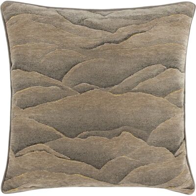 Paoletti Stratus Jacquard Cushion Cover - Taupe - 45x45 cm Paoletti Stratus Jacquard Cushion Cover - Taupe - 45x45 cm
