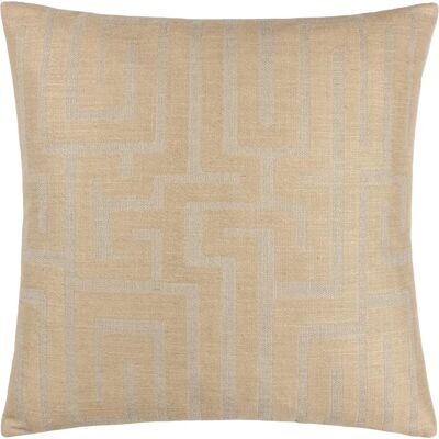 Hoem Lauder - Jacquard Feather Filled Cushion - Beige Hoem Lauder - Jacquard Feather Filled Cushion - Beige