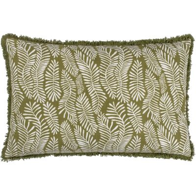 HOEM Coussin Abstrait Olive - 40x60cm - Décoration Maison HOEM Coussin Abstrait Olive - 40x60cm - Décoration Maison