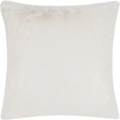 Cuscino in Pelliccia Sintetica Paoletti Stanza - 55x55cm - Bianco Cuscino in Pelliccia Sintetica Paoletti Stanza - 55x55cm - Bianco