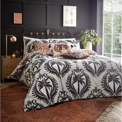 Wylder Laucala Bohemian Duvet Cover Set - Multicolour Polycotton - Size King Wylder Laucala Bohemian Duvet Cover Set - Multicolour Polycotton - Size King