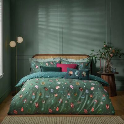 Furn. Beetalis King Duvet Cover Set - Multicolour Polycotton Furn. Beetalis King Duvet Cover Set - Multicolour Polycotton