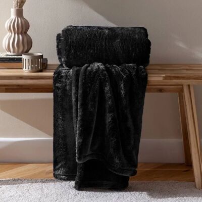 Kallu Double-Sided Faux-Fur 130cm x 180cm Throw - Throw Blanket Kallu Double-Sided Faux-Fur 130cm x 180cm Throw - Throw Blanket