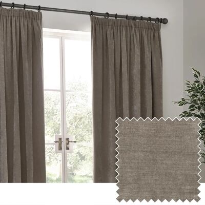 Rideaux en Velours de Chenille de Luxe Rideaux en Velours de Chenille de Luxe