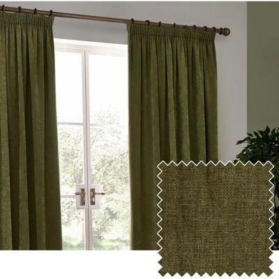 LUXURY Chenille Velvet Curtains - Modern Neutral Decor LUXURY Chenille Velvet Curtains - Modern Neutral Decor