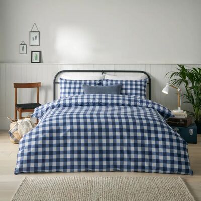 Furn Hartsford Rutmönstrat Sänggavel-Set - Bäddlinne Furn Hartsford Rutmönstrat Sänggavel-Set - Bäddlinne