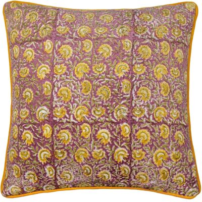 Paoletti Seventy Three Chedworth - Velvet Piped Cushion - 50cm x 50cm Paoletti Seventy Three Chedworth - Velvet Piped Cushion - 50cm x 50cm