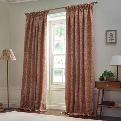 William Morris Acorn Tonal Jacquard Curtains - Curtains William Morris Acorn Tonal Jacquard Curtains - Curtains