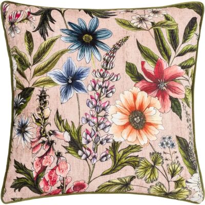 Wylder - Hidcote Manor Alma Floral Cushion Cover - Pink - 50x50 cm - Cushion Cover Wylder - Hidcote Manor Alma Floral Cushion Cover - Pink - 50x50 cm - Cushion Cover