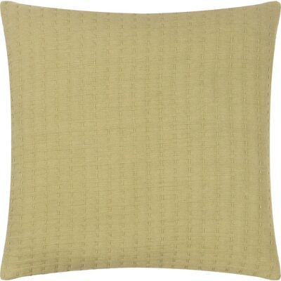Yard - Hush Cotton Linear - Light Green - 45x45 cm - Cushion Cover Yard - Hush Cotton Linear - Light Green - 45x45 cm - Cushion Cover