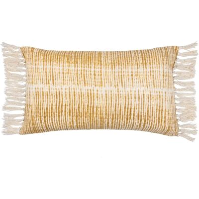 Yard - Sono Ink Abstract Fringed Feather Filled - Cushion Yard - Sono Ink Abstract Fringed Feather Filled - Cushion