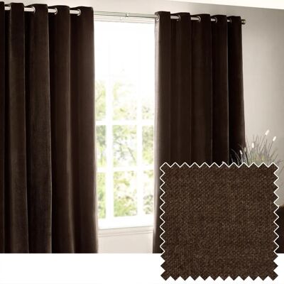 Brand Model - Chenille Velvet Curtains - Room Darkening - Curtains Brand Model - Chenille Velvet Curtains - Room Darkening - Curtains