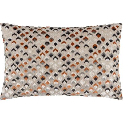Paoletti Lexington Samt Jacquard Kissen - Mehrfarbig - 40x60cm Paoletti Lexington Samt Jacquard Kissen - Mehrfarbig - 40x60cm