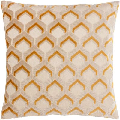 Coussin en Jacquard de Velours Ledbury - 45cm - Décoration Luxueuse Coussin en Jacquard de Velours Ledbury - 45cm - Décoration Luxueuse