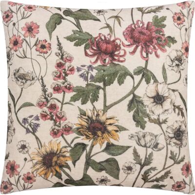 Wylder Nature - Wallflower - Rosa - 50x50 cm - Cushion Cover Wylder Nature - Wallflower - Rosa - 50x50 cm - Cushion Cover