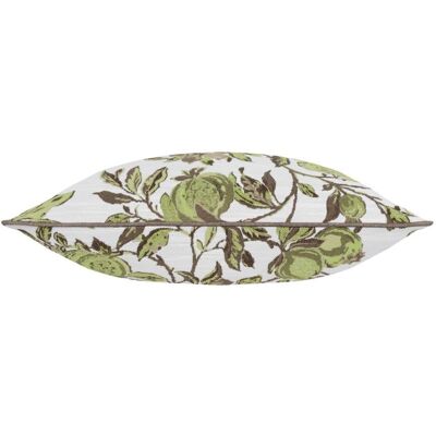 Wylder Nature Pomegranate Floral Jacquard Cushion Cover - Green - Size 50 Cm X 50 Cm Wylder Nature Pomegranate Floral Jacquard Cushion Cover - Green - Size 50 Cm X 50 Cm