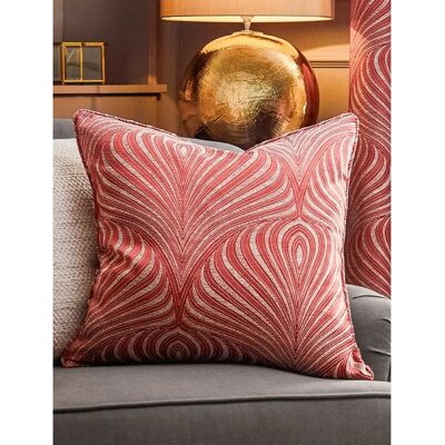 Paoletti - Gatsby Jacquard - Orange - 55x55 Kissen Paoletti - Gatsby Jacquard - Orange - 55x55 Kissen
