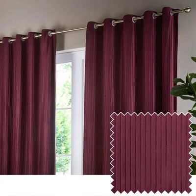 Paoletti Corinthian Velvet Ready Made Eyelet Curtains - Curtain Paoletti Corinthian Velvet Ready Made Eyelet Curtains - Curtain