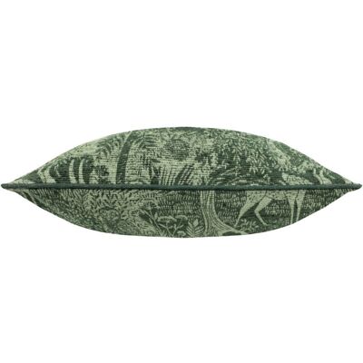 Furn. Winter Woods Animal Chenille Cushion Cover - Emerald - Size 50 Cm X 50 Cm Furn. Winter Woods Animal Chenille Cushion Cover - Emerald - Size 50 Cm X 50 Cm