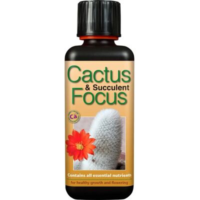 Growth Technology Ltd Cactus et Succulentes Focus 300ml - Engrais - Publicité Growth Technology Ltd Cactus et Succulentes Focus 300ml - Engrais - Publicité