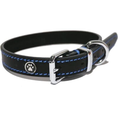 Rosewood Leather Dog Collar - Black - Size 14-18 inches Rosewood Leather Dog Collar - Black - Size 14-18 inches