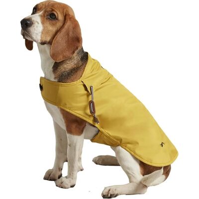 Joules Clothing Mustard Water Resistant Pet Coat - Medium Joules Clothing Mustard Water Resistant Pet Coat - Medium