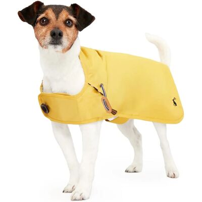 Joules Dog Raincoat Antique Gold - Extra Small - Waterproof, Lightweight, Durable Joules Dog Raincoat Antique Gold - Extra Small - Waterproof, Lightweight, Durable