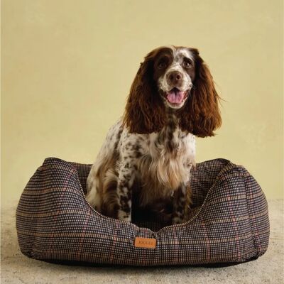 Joules Henson Check Box Dog Bed - Large Joules Henson Check Box Dog Bed - Large