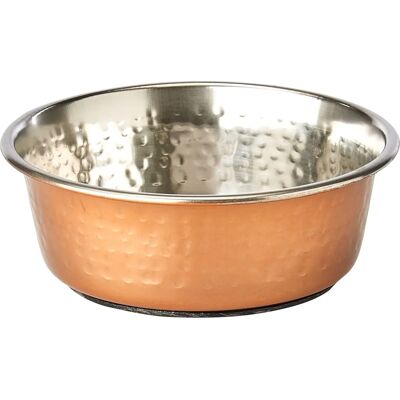 Bol pour animaux en cuivre Rosewood - 470ml - 5,5" - Publicité Bol pour animaux en cuivre Rosewood - 470ml - 5,5" - Publicité