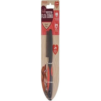 Peigne anti-puces Rosewood pour chiens et chats - Moyen Peigne anti-puces Rosewood pour chiens et chats - Moyen
