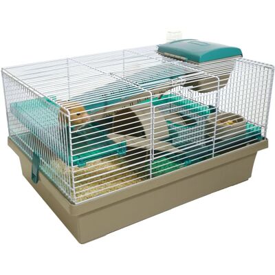 Cage à Hamster Rosewood Pico - Translucide Bleu Vert - 50x36x29cm - Publicité Cage à Hamster Rosewood Pico - Translucide Bleu Vert - 50x36x29cm - Publicité