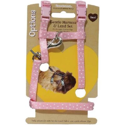 Rosewood Großes Polka Dot Kaninchen-Halsband & Leine Rosewood Großes Polka Dot Kaninchen-Halsband & Leine