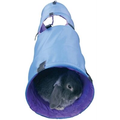 Tunnel Lapin Rosewood - Connectable, 90x20cm - Publicité Tunnel Lapin Rosewood - Connectable, 90x20cm - Publicité