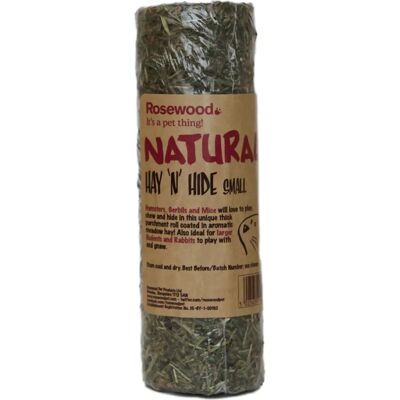 Rosewood Small Hay 'n' Hide - 19x7cm Toy for Small Rodents Rosewood Small Hay 'n' Hide - 19x7cm Toy for Small Rodents