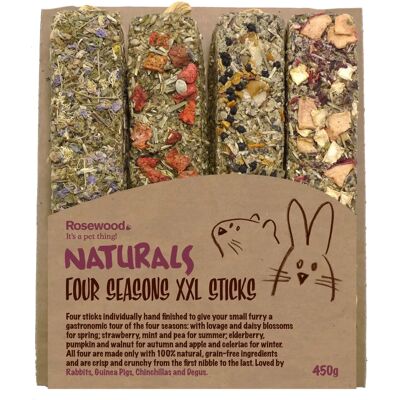 Rosewood Naturals Small Animal Treats Four Seasons Grain-Free Sticks XXL Rosewood Naturals Small Animal Treats Four Seasons Grain-Free Sticks XXL