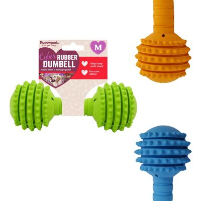 Jouet pour Chien Rosewood Cyber Rubber Dumbell Moyen - Jouet pour Chien - Publicité Jouet pour Chien Rosewood Cyber Rubber Dumbell Moyen - Jouet pour Chien - Publicité