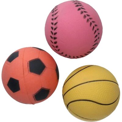 Balles en caoutchouc Rosewood Jolly pour chiens - Jouet pour chiens Balles en caoutchouc Rosewood Jolly pour chiens - Jouet pour chiens