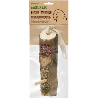 Rosewood Naturals Pecking Traffic Light - Pet Birds Rosewood Naturals Pecking Traffic Light - Pet Birds
