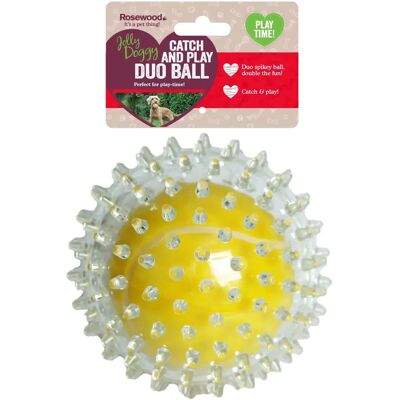 Rosewood Jolly Doggy Ballon de Tennis - Jouet en Forme de Balle Rosewood Jolly Doggy Ballon de Tennis - Jouet en Forme de Balle