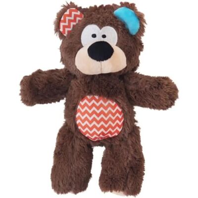 Rosewood Modèle 26cm - Ourson avec cœur en corde ultra résistant Rosewood Modèle 26cm - Ourson avec cœur en corde ultra résistant