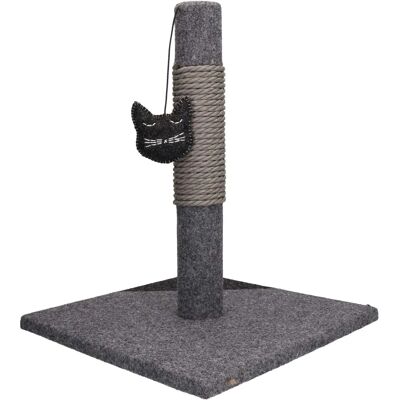 Rosewood Catwalk Charcoal Felt Cat Post - Cat Post Rosewood Catwalk Charcoal Felt Cat Post - Cat Post