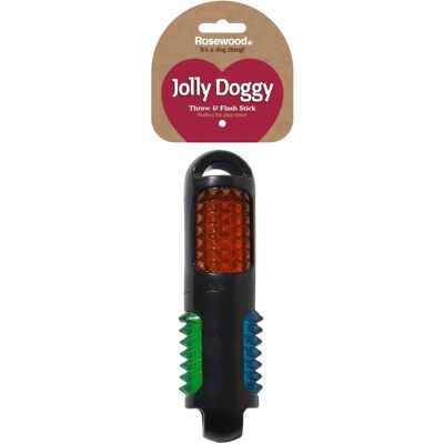Rosewood Jolly Doggy Lancer et Flash Stick - Jouet pour chien Rosewood Jolly Doggy Lancer et Flash Stick - Jouet pour chien