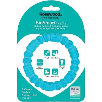 Jouet pour chiots Rosewood Biosafe - Bleu - 9cm - Publicité Jouet pour chiots Rosewood Biosafe - Bleu - 9cm - Publicité