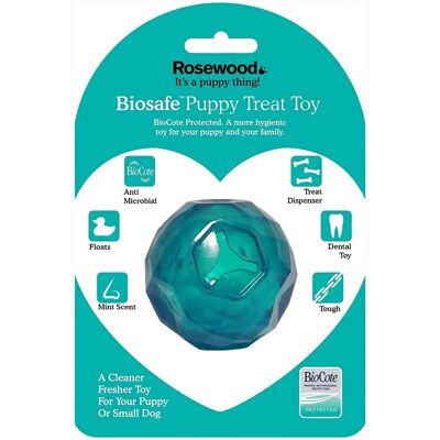 Biosafe Puppy Snackbal - Speelgoed voor kleine honden Biosafe Puppy Snackbal - Speelgoed voor kleine honden